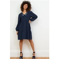 Kite Women's Cerne Abbas Cord Dress in Midnight | Size: 16