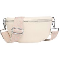 Kitise Women's Half Moon Sling Crossbody Bag With Canvas Strap in Camel