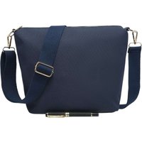 Kitise Women's Sturdy Nylon Crossbody Pouch Bag with Adjustable Strap in Navy
