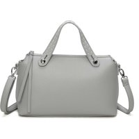 Kitise Women's Roomy Satchel Bag Work Casual Shoulder Bag in Grey