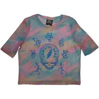 Egyptian Slash Mesh Crop Top