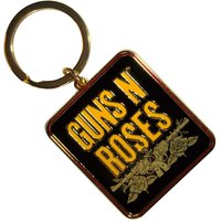 N Stacked Logo Keyring Keychain