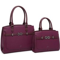 Zip Top Two Handles 2 1 Handbag Tote Bag