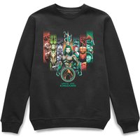 Aquaman Official Movie Unite the Kingdoms Sweatshirt - Black | Size: 2XL