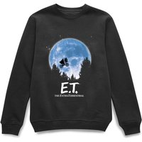 E.T. the Extra-Terrestrial Official Moon Silhouette Sweatshirt - Black | Size: XL