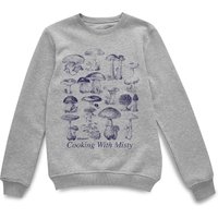 Yellow Jackets Shrooms Sweatshirt - Grey | Size: Large