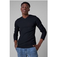 Long Sleeve Waffle T Shirt