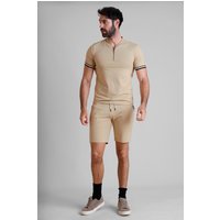 Jersey T Shirt & Shorts Lounge Set