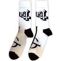 Ghost Women's Symbol Mono Ankle Socks in White
