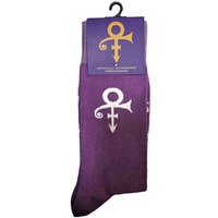 Prince Women's Symbol Ankle Socks in Purple