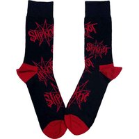 Slipknot Women's Logo & Nonagram Ankle Socks in Black