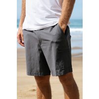 Rapanui Clothing Men's Hybrid Shorts in Grey | Size: Medium