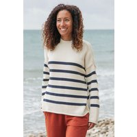 Oversized Striped Knitted Jumper