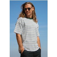 Coastal Stripe Oversized T Shirt