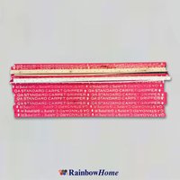 RainbowHome Dual Purpose Gripper Rods - Short Pin (Pack of 30) in Light Red