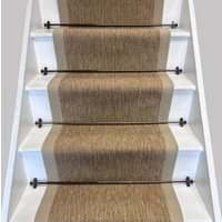 Debenhams Deal Enjoy 20% Off RainbowHome Beige Stair Runner 20cm x 12cm