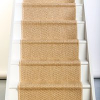 Herringbone England Stair Runner Self Edge cm x 700 cm