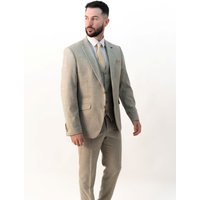 Henry Pistachio Three Piece Suit 48R