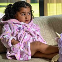 Personalised Unicorn Dressing Gown