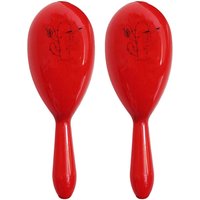 I Love Fancy Dress Pair of Red Maracas | Size: 6 Pack