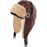 I Love Fancy Dress Aviator Hat in Brown | Size: 24 Pack
