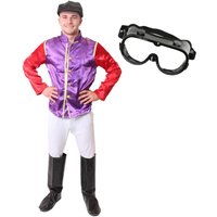 I Purple & Jockey Costume