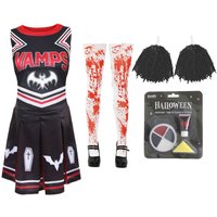 I Halloween Vampire Cheerleader Costume