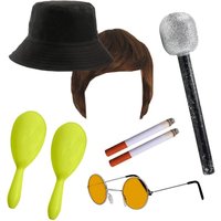 I Britpop Costume Set 7pc & Mic