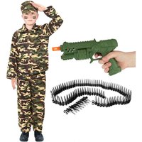 I Army Costume Toy gun & Bullet Belt