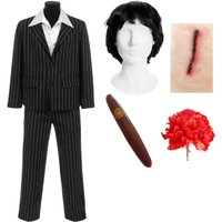I Mafia Boss Costume 6 Pcs