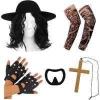 I 1990s Wrestler Accessory Set 6Pcs