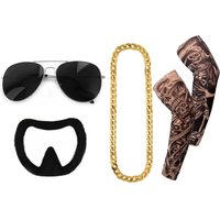 I Ibiza Final Boss Costume Accessory Set 4 Pcs