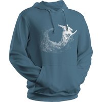 Particle Dot Snowboarder Hoodie