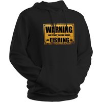 Warning May Start Talking About Fishing Hoodie