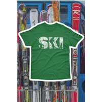 Ski Slogan T Shirt
