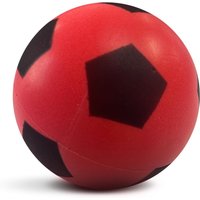 MANTRARAJ Sponge Foam Football Soccer Kids Toy Indoor Outdoor Soft Ball 19.5cm in Red