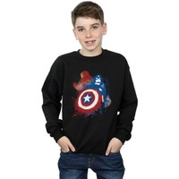 Captain America Civil War Painted Vs Iron Man Sweatshirt