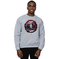 Captain America Civil War Hex Shield Sweatshirt