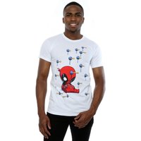 Deadpool Cartoon Knockout T Shirt