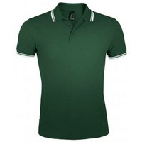 Pasadena Tipped Short Sleeve Pique Polo Shirt