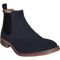 Roamers Men's Casual Gusset Boots in Navy | Size: 10
