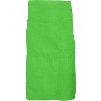 Dennys Catering Waist Apron With Pocket in Green