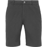 Asquith & Fox Men's Casual Chino Shorts in Light Grey | Size: Large