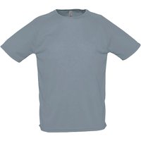 Sporty Short Sleeve Performance T Shirt Mid