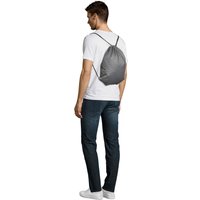 SOL'S Urban Gymsac Drawstring Bag in Dark Grey