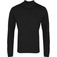 Long Sleeve Coolchecker Pique Polo Shirt
