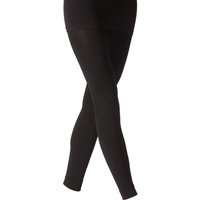 Silky Girl's 200 Denier Appearance Fleece Footless Tights (1 Pair) in Black | Size: 11-13 Years