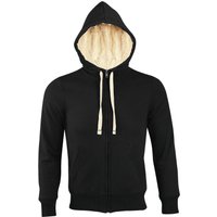 Sherpa Zip Up Hooded Sweatshirt Hoodie