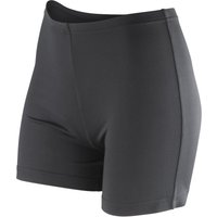 Spiro Women's Impact Softex Quick Dry Shorts in Black | Size: 2XS