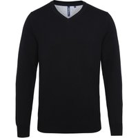 & Cotton Rich V Neck Sweater